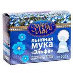 Мука льняная Эльфа, 200 гр. (коробочка)