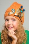  Шапка детская "Сказки леса" двухслойная