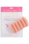 Спонж для мытья тела 6 Wave Body Konjac Sponge Pink Clay