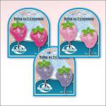 Н-р из 2-х крючков "Клубника с росой" 3 цв