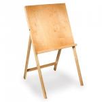 Мольберт напольный "Хлопушка", размер планшета 60x60см, в собр.виде 60x120x50см, шк 81434