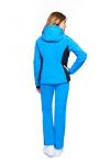 W03360G-IB142 Костюм утепленный женский (голубой/ черный)
