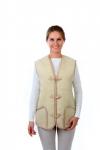 Жилет ALTRO арт.2200226/пуг. классика АЛЬПАКА шерсть альпаки