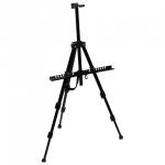 Мольберт напольный металлический (алюминиевый), нижняя штанга, в собр.виде 55x160x80см, DK15301