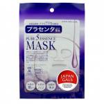 JAPAN GALS Pure5 Essence Маска с плацентой 1 шт