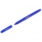 Ручка гелевая стираемая Berlingo "Correct" синяя, 0,6 мм, прорезин. корпус, CGp_60912