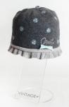 Шапка детская "Горошки" двухслойная