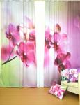 Комплект фотоштор Ветка орхидеи 140*250 см