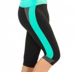 «Велосипедки» трехцветные комбинированные, &nbsp;с лампасами и вставками по бокам, внизу манжеты.