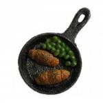 AB-91 Магнит"Сковорода-Мясо" 12/уп