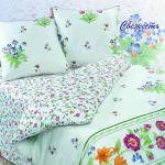   Комплект постельного белья 1,5-спальный поплин / Свежесть