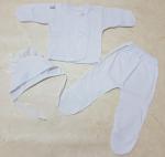 Комплект с кружевом,  кулир