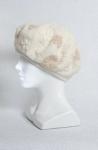 Берет женский "Цветы Ларисы"