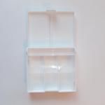 Коробка под акварель 12 цв. пластик