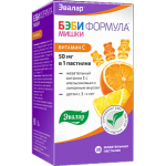 БЭБИ ФОРМУЛА МИШКИ ВИТАМИН С N30 ЖЕВ ПАСТИЛКИ