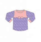 Джемпер дет."Карамель" св.розовый/сиреневый