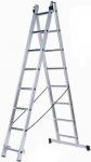 Лестница ЗУБР универсальная, двухсекционная со стабилизатором, 11 ступеней