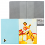 Обложка для паспорта "Твой стиль-Pin-up", вертикальная, кожзам, ДПС, 2203.Т3