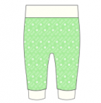 Ползунки без следа дет."Карамель" салатовый