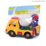 Bebelot Basic Конструктор "Бетономешалка" инструмент в комплекте, упаковка пакет.