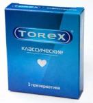 *Презервативы классические гладкие Torex №3