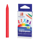 Восковые мелки ЛУЧ Классика, 6 цв, картонная упаковка с европодвесом, 12 с860-08