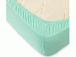 Простыня на резинке 180*200*20 трикотаж (пл.120) ментол