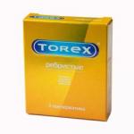 *Презервативы ребристые Torex №3