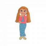 AJ-308 Магнит "Девочка" 15/уп