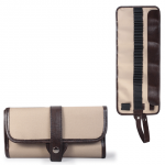 Пенал для художника на кнопках, размер 200*100 мм, ткань, бежевый, 695