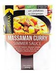 Кокосовый соус с Массаман карри, картофелем и корицей