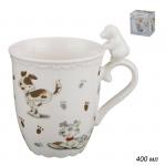 Кружка 400 мл Веселые друзья / 359-344 /36/ собачки