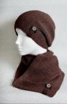 Берет женский "Перетяжка"