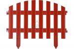 Забор декоративный GRINDA АР ДЕКО, 28x300см, терракот