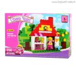 AUSINI, Конструктор "Мир чудес: Кафе" (114дет.)