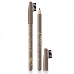 EVELINE. Контурный карандаш для бровей - светлый коричневый серии eyebrow pencil