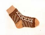 Носки вязаные арт.7411008-15 КЕДРОВЫЙ ОРЕШЕК