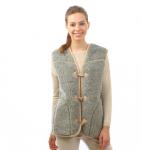 Жилет ALTRO арт.1209226/пуг. жен. классика ГРИДЖИО