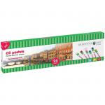 Пастель масляная Greenwich Line "Художественная" 24 цвета, картон. упак., OP_11070