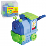 Точилка механическая ПИФАГОР "Паровозик", металлический механизм, 222519