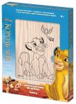 Выжигание. Доски для выжигания 2 шт. Король Лев. Симба Дисней