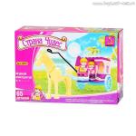 AUSINI, Конструктор "Мир чудес: Повозка-Экипаж" (65дет.)