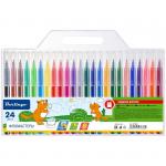 Фломастеры Berlingo Жил-был кот 24 цв., блистер, европодвес, WP00624