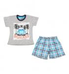 CORNETTE, ПИЖАМА "Malibu", (сер)