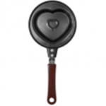 Мини-сковорода "Сердце" с антипригарным покрытием 12*26 см MARMITON 100