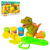 Набор для лепки Play-Doh Динозавр 4 цвета (инструменты формочки фигурка) (PD8686)