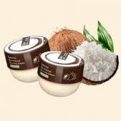 FARMSTAY REAL COCONUT ALL-IN-ONE Питательный крем-баттер для лица и тела с кокосом, 300мл