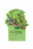 TONY MOLY I AM REAL Тканевая маска успокаивающая (чайное дерево), 21 мл