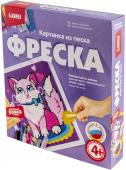 Фреска Картина из песка Кошечка Кп-052