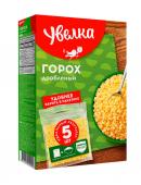 Увелка Крупа горох дробл. в пак. 5*80 гр